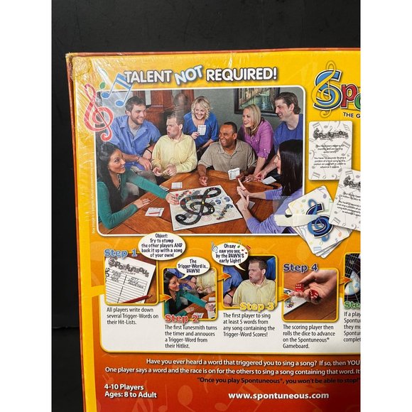 New and Still Wrapped Spontuneous: The Game Where Lyrics Come to Life! - Picture 4 of 7